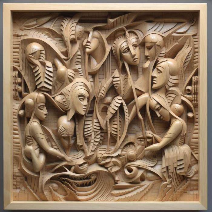 نموذج ثلاثي الأبعاد لآلة CNC 3D Art 